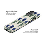 Midnight Tulip - iPhone 15 Case
