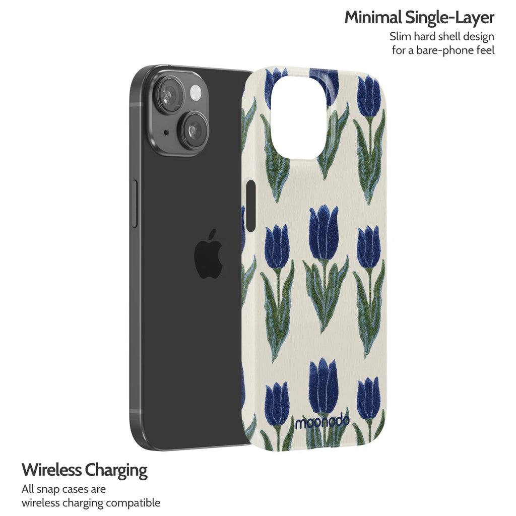 Midnight Tulip - iPhone 15 Case