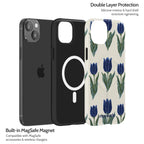 Midnight Tulip - iPhone 15 Plus Case