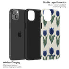 Midnight Tulip - iPhone 15 Plus Case