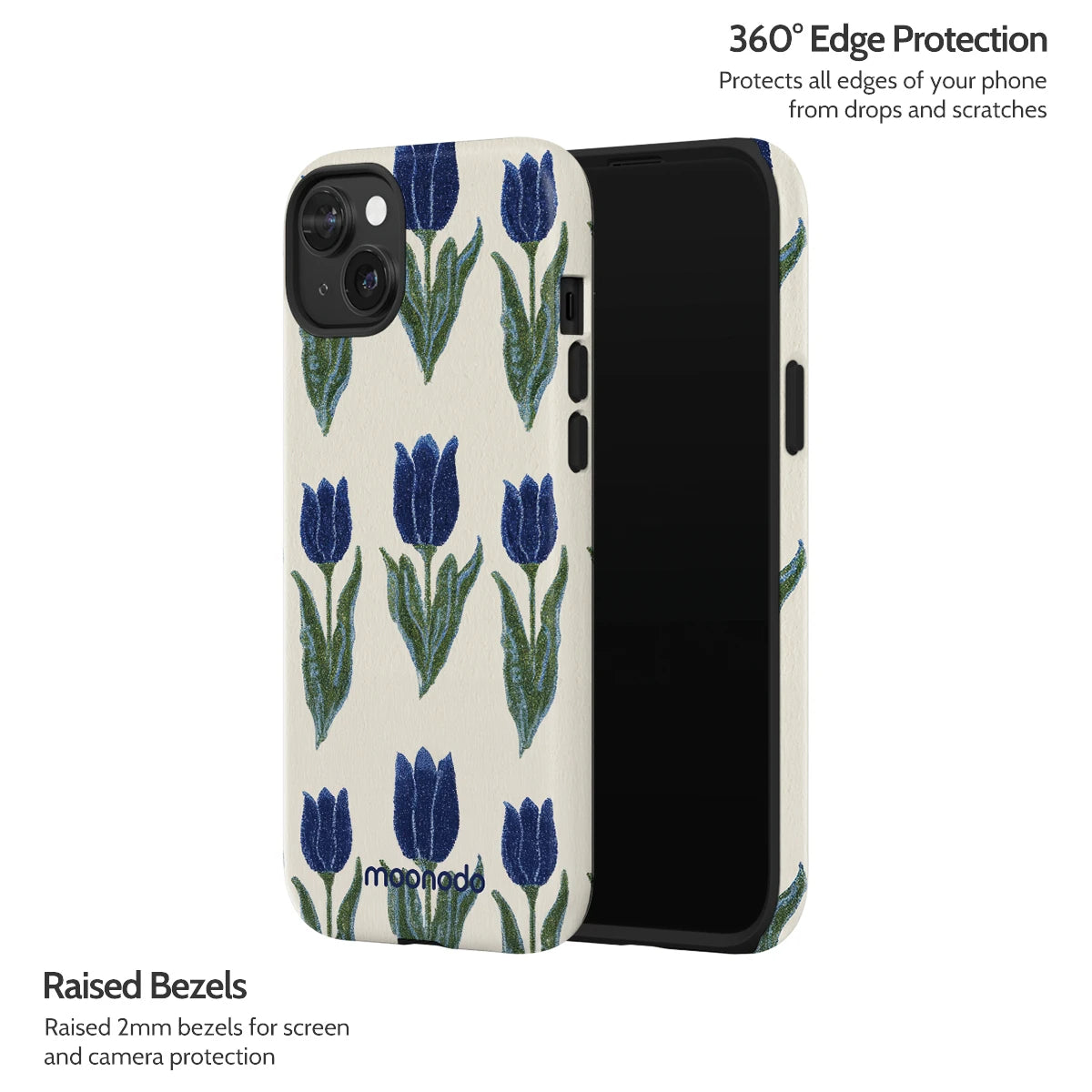 Midnight Tulip - iPhone 15 Plus Case