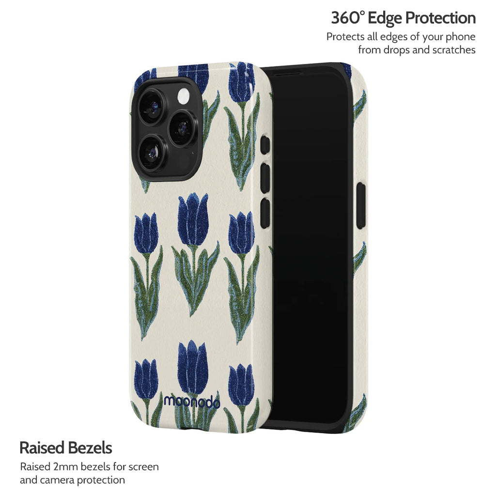 Midnight Tulip - iPhone 15 Pro Case