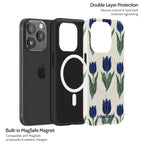 Midnight Tulip - iPhone 15 Pro Case