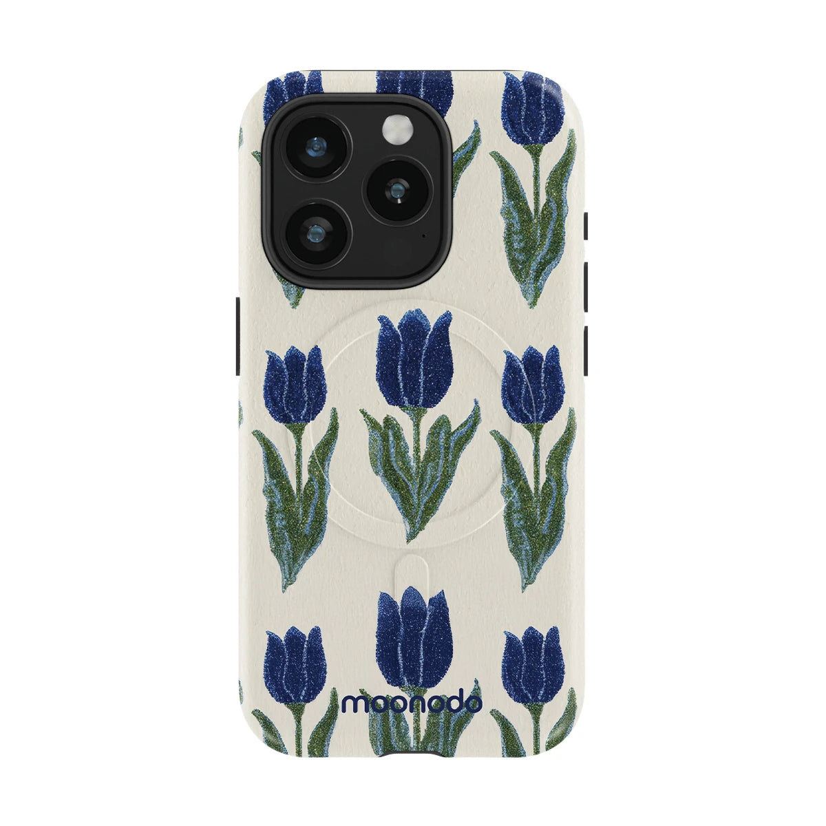 Midnight Tulip - iPhone 15 Pro Case