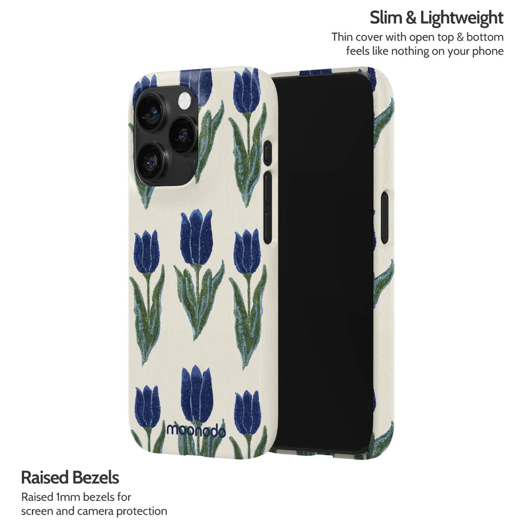 Midnight Tulip - iPhone 15 Pro Case