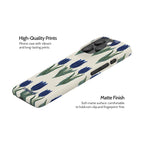 Midnight Tulip - iPhone 15 Pro Case