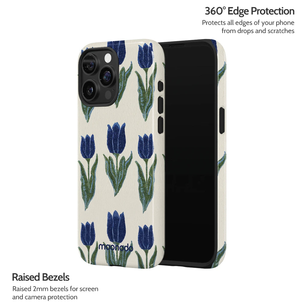 Midnight Tulip - iPhone 15 Pro Max Case