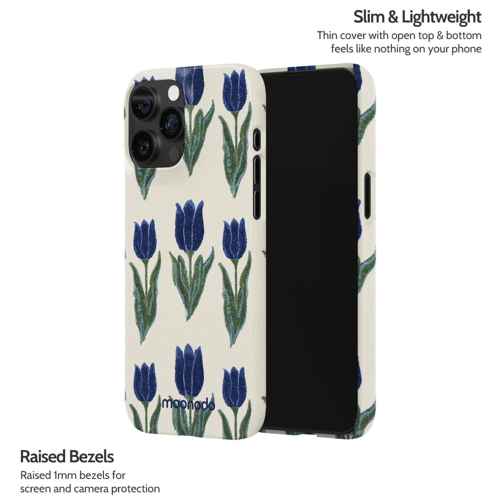 Midnight Tulip - iPhone 15 Pro Max Case