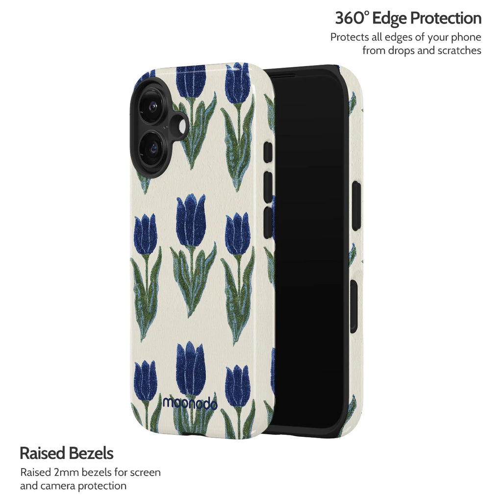 Midnight Tulip - iPhone 16 Case