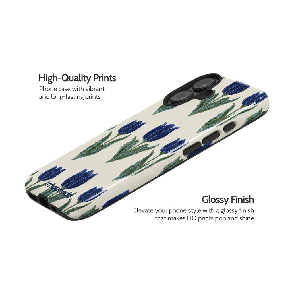 Midnight Tulip - iPhone 16 Case