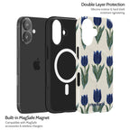 Midnight Tulip - iPhone 16 Case
