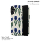 Midnight Tulip - iPhone 16 Case