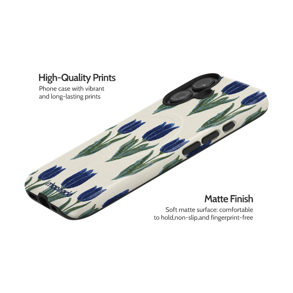 Midnight Tulip - iPhone 16 Case