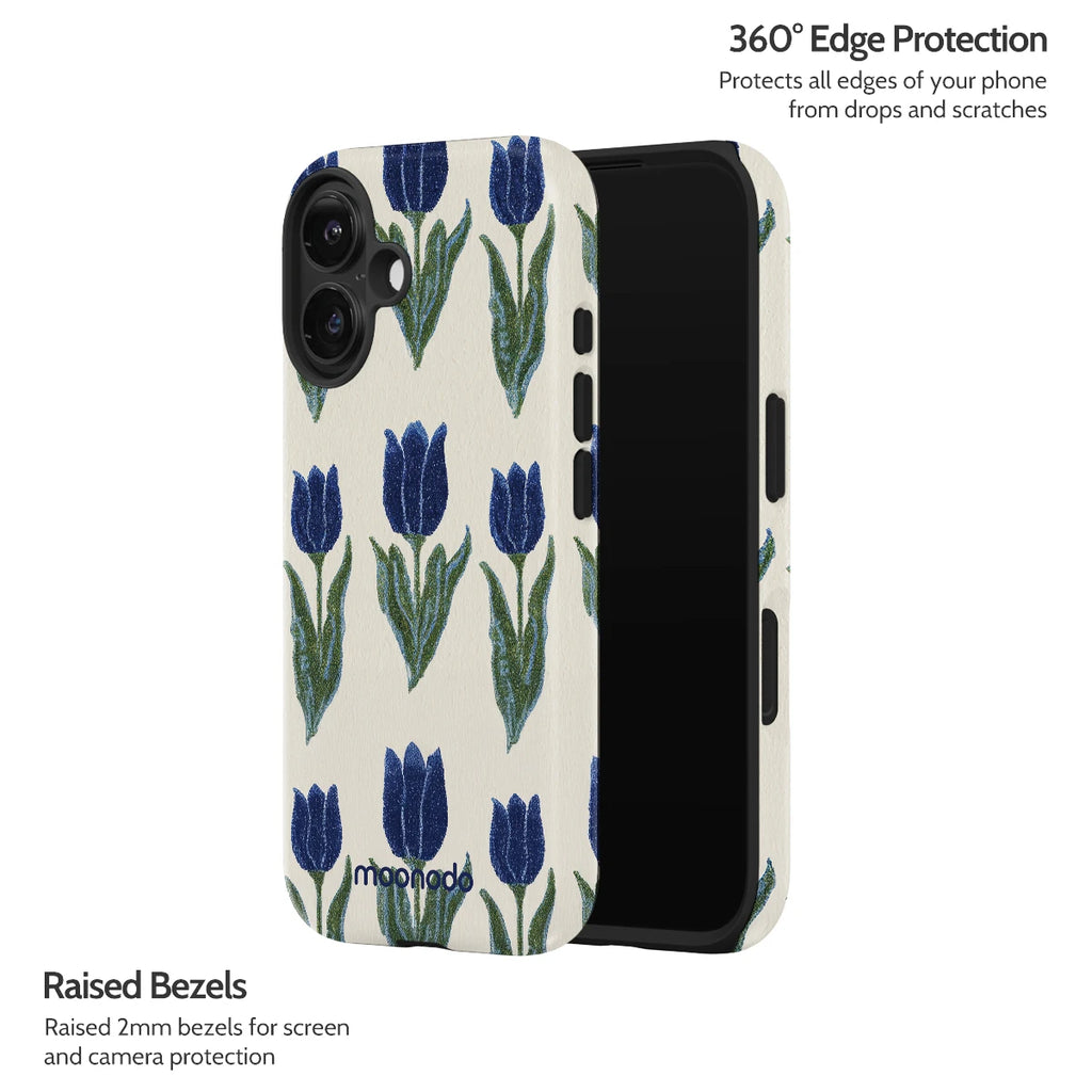Midnight Tulip - iPhone 16 Case