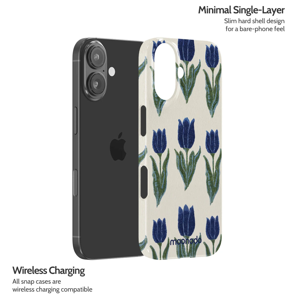Midnight Tulip - iPhone 16 Case
