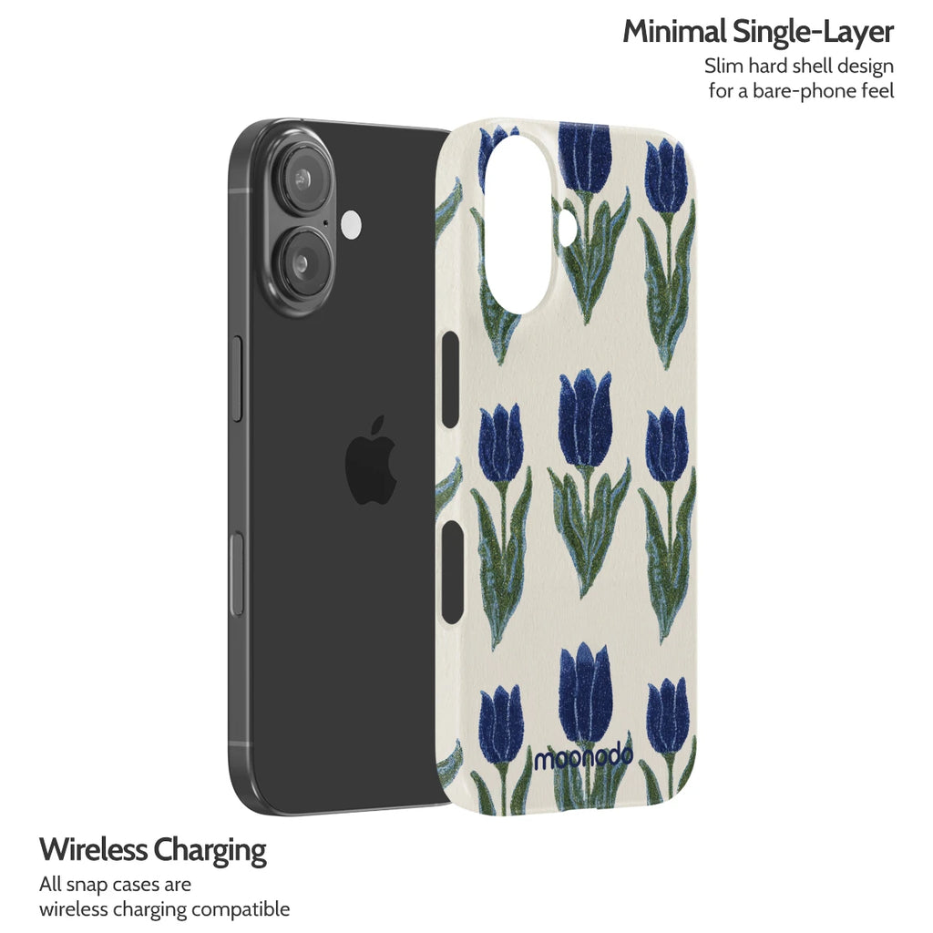 Midnight Tulip - iPhone 16 Case