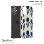 Midnight Tulip - iPhone 16 Case