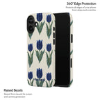 Midnight Tulip - iPhone 16 Plus Case