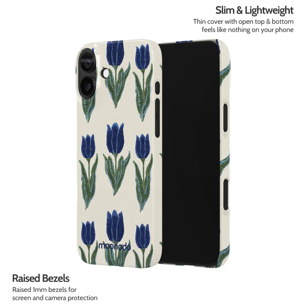 Midnight Tulip - iPhone 16 Plus Case