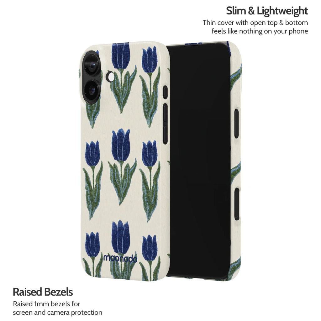 Midnight Tulip - iPhone 16 Plus Case