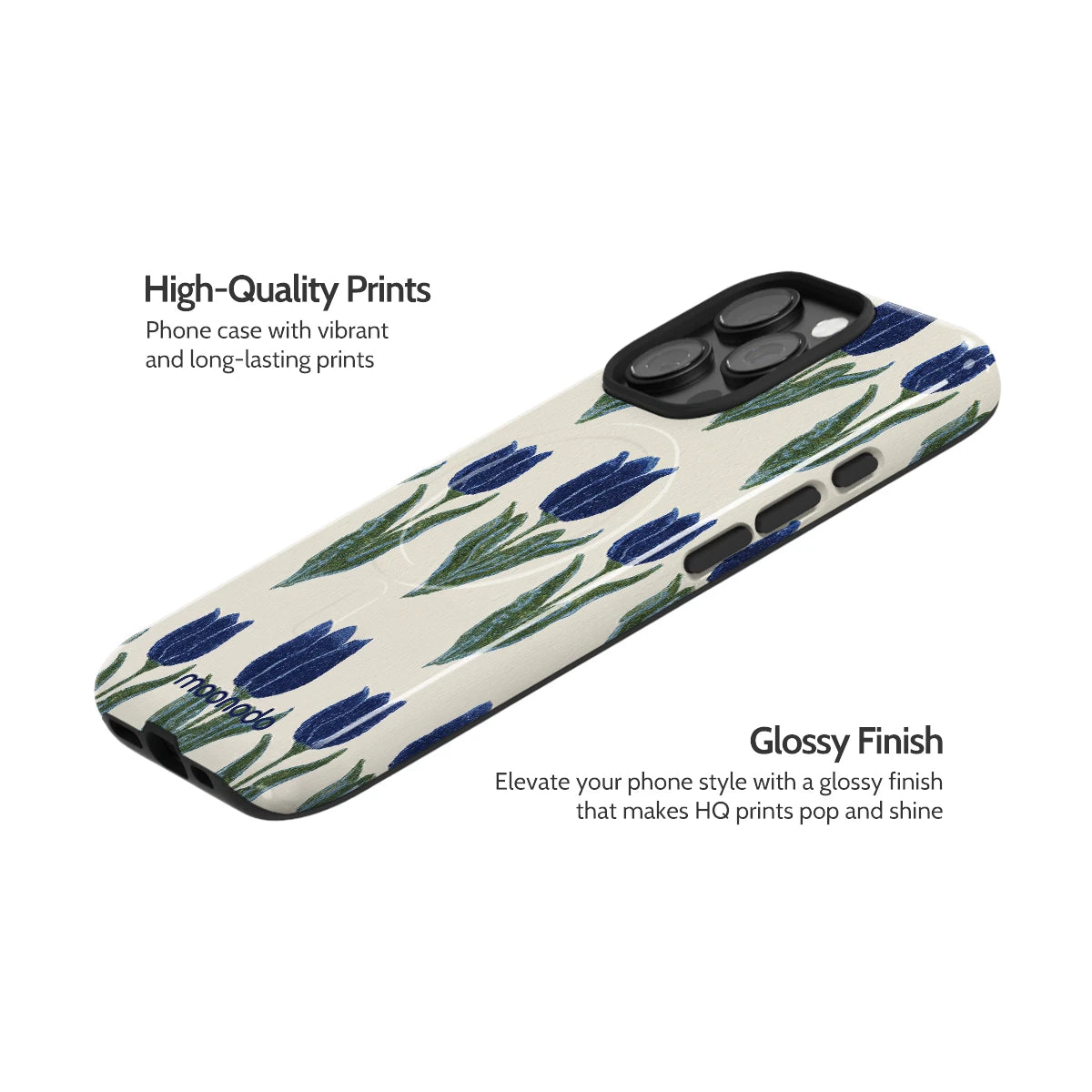Midnight Tulip - iPhone 16 Pro Case