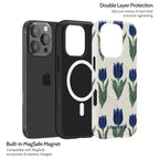 Midnight Tulip - iPhone 16 Pro Case