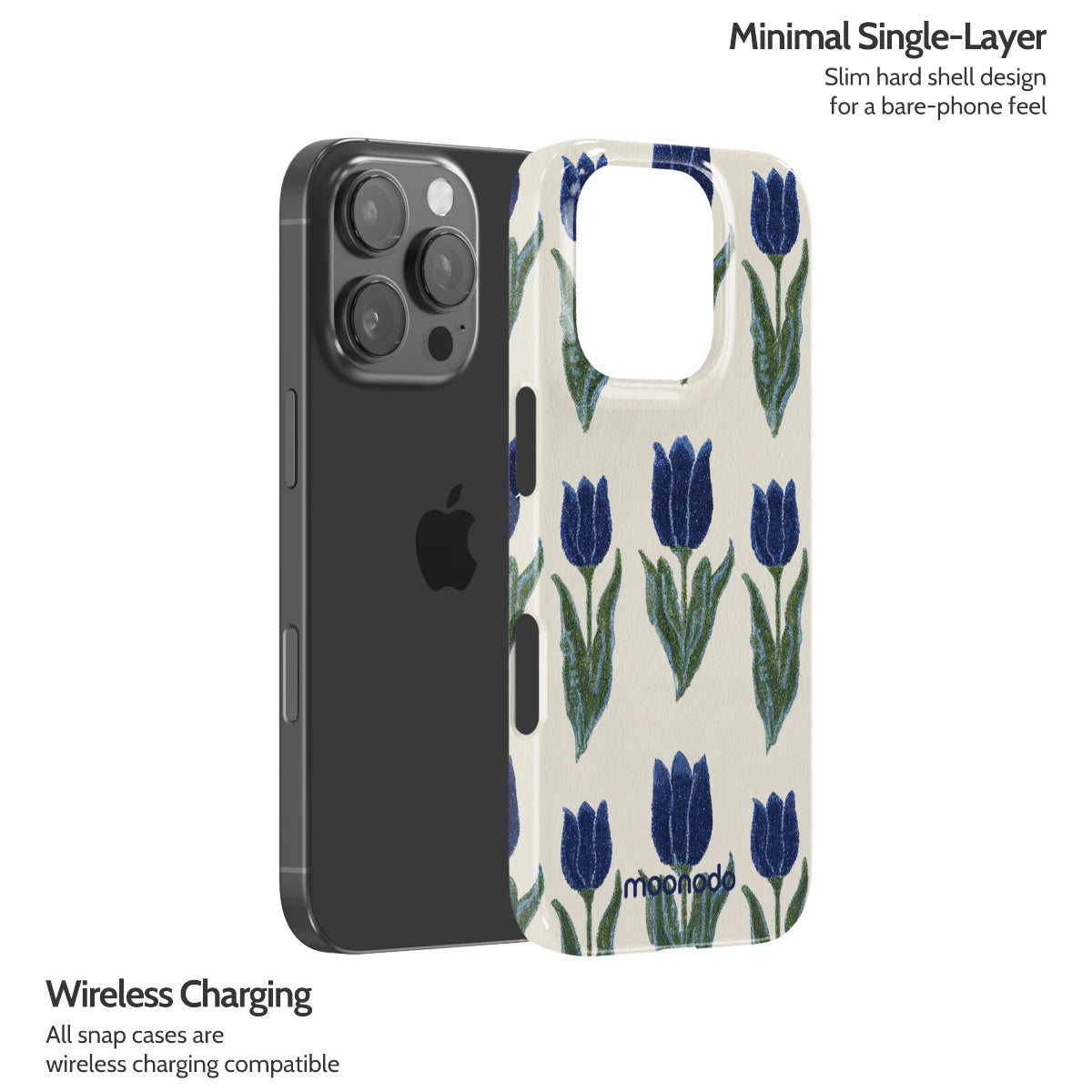 Midnight Tulip - iPhone 16 Pro Case