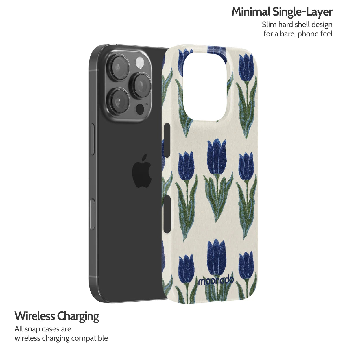 Midnight Tulip - iPhone 16 Pro Case