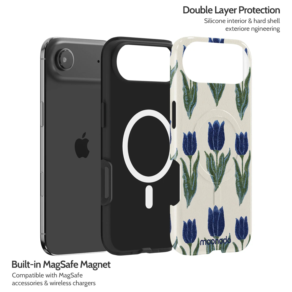 Midnight Tulip - iPhone 17 Air Case