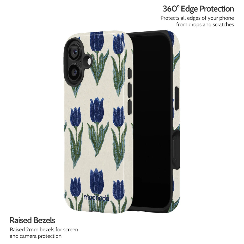 Midnight Tulip - iPhone 17 Case