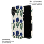 Midnight Tulip - iPhone 17 Case