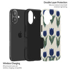 Midnight Tulip - iPhone 17 Case