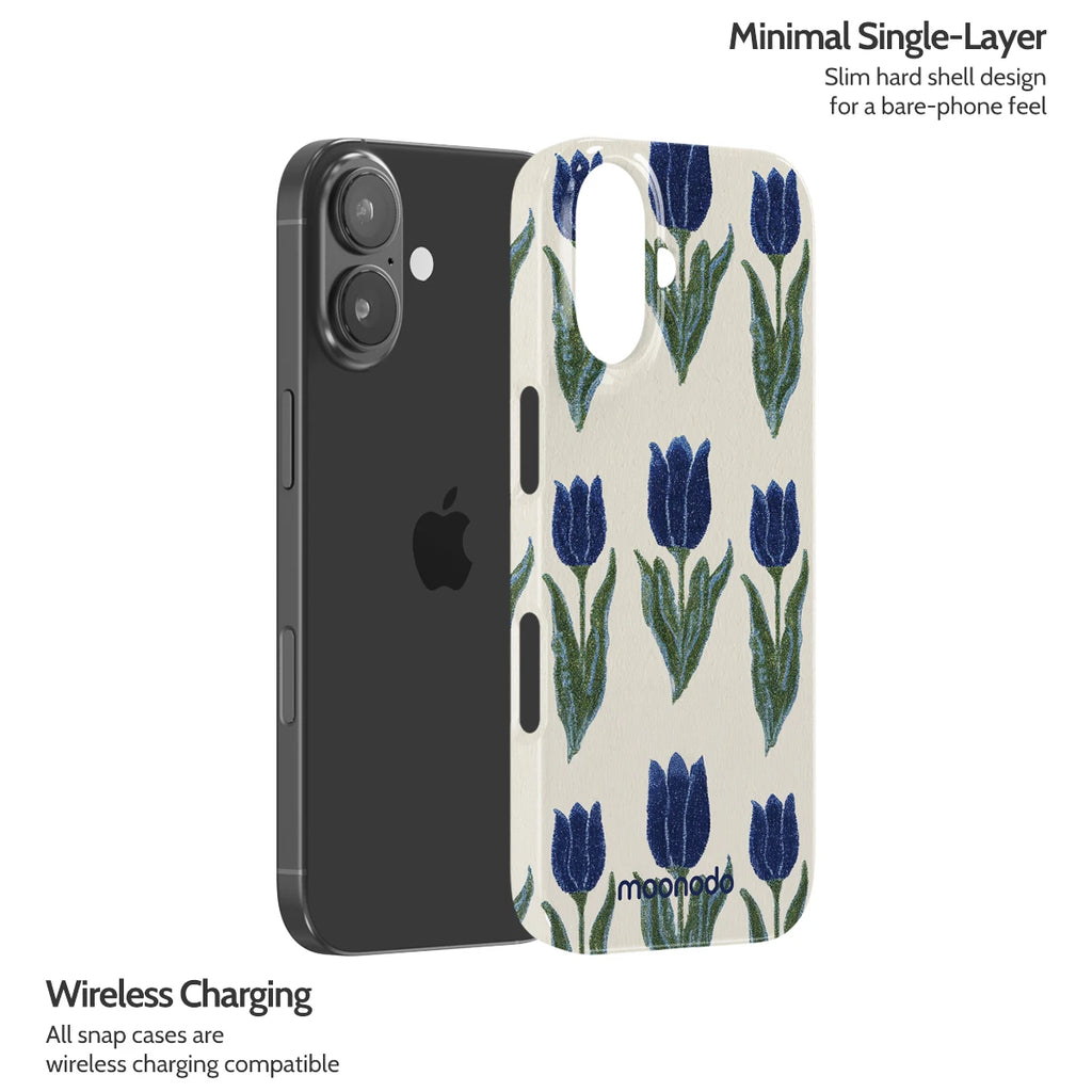 Midnight Tulip - iPhone 17 Case