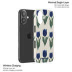 Midnight Tulip - iPhone 17 Case