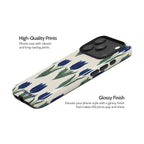 Midnight Tulip - iPhone 17 Pro Case