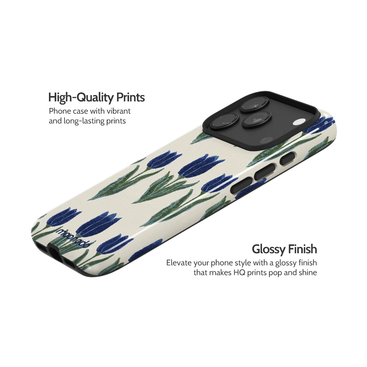 Midnight Tulip - iPhone 17 Pro Case