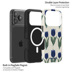 Midnight Tulip - iPhone 17 Pro Case