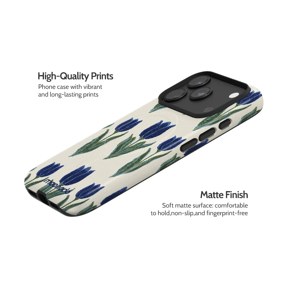 Midnight Tulip - iPhone 17 Pro Case