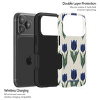 Midnight Tulip - iPhone 17 Pro Case