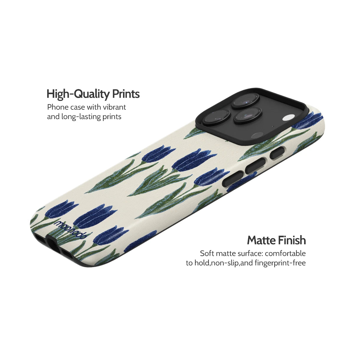 Midnight Tulip - iPhone 17 Pro Case