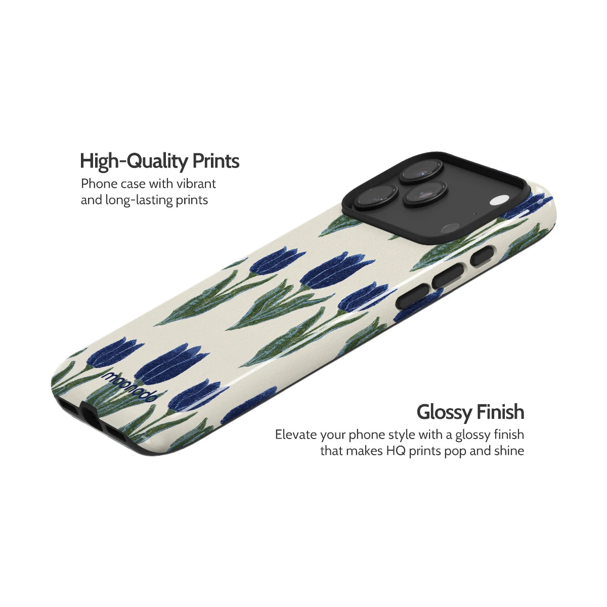 Midnight Tulip - iPhone 17 Pro Max Case