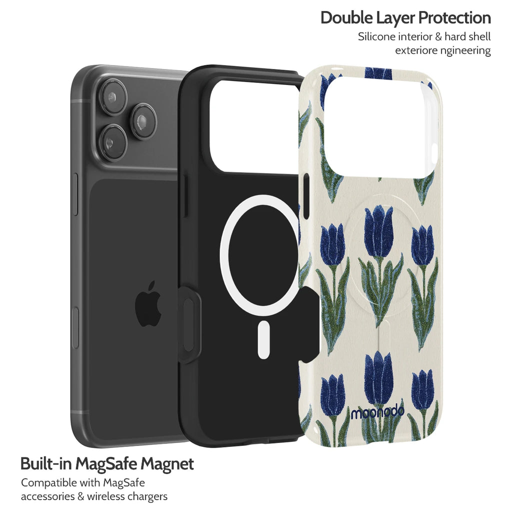 Midnight Tulip - iPhone 17 Pro Max Case