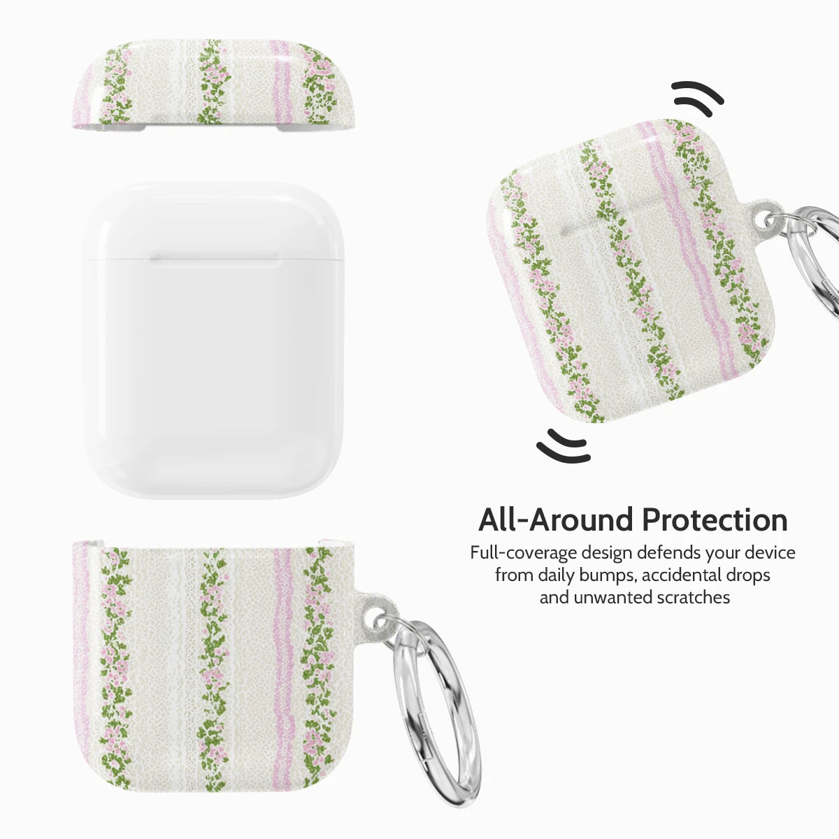 Rosewater Reverie - AirPods 1 & 2 Case