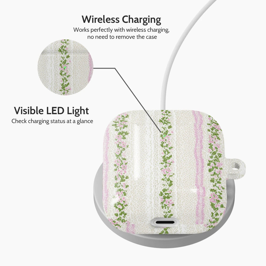 Rosewater Reverie - AirPods 1 & 2 Case
