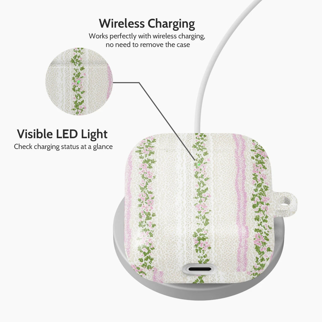 Rosewater Reverie - AirPods 1 & 2 Case