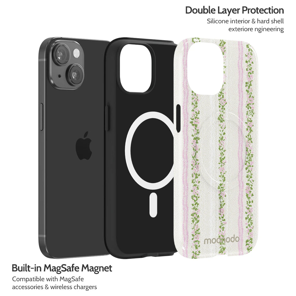 Rosewater Reverie - iPhone 15 Case