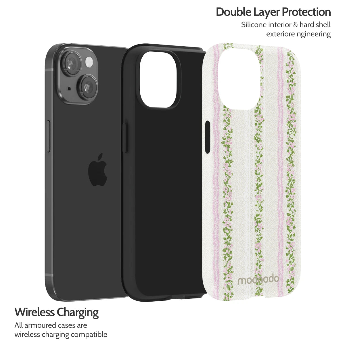 Rosewater Reverie - iPhone 15 Case