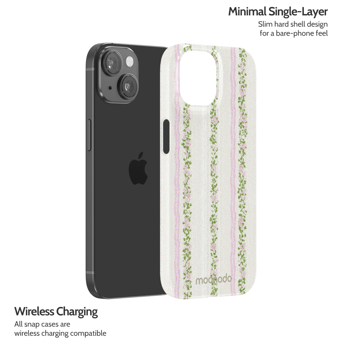 Rosewater Reverie - iPhone 15 Case