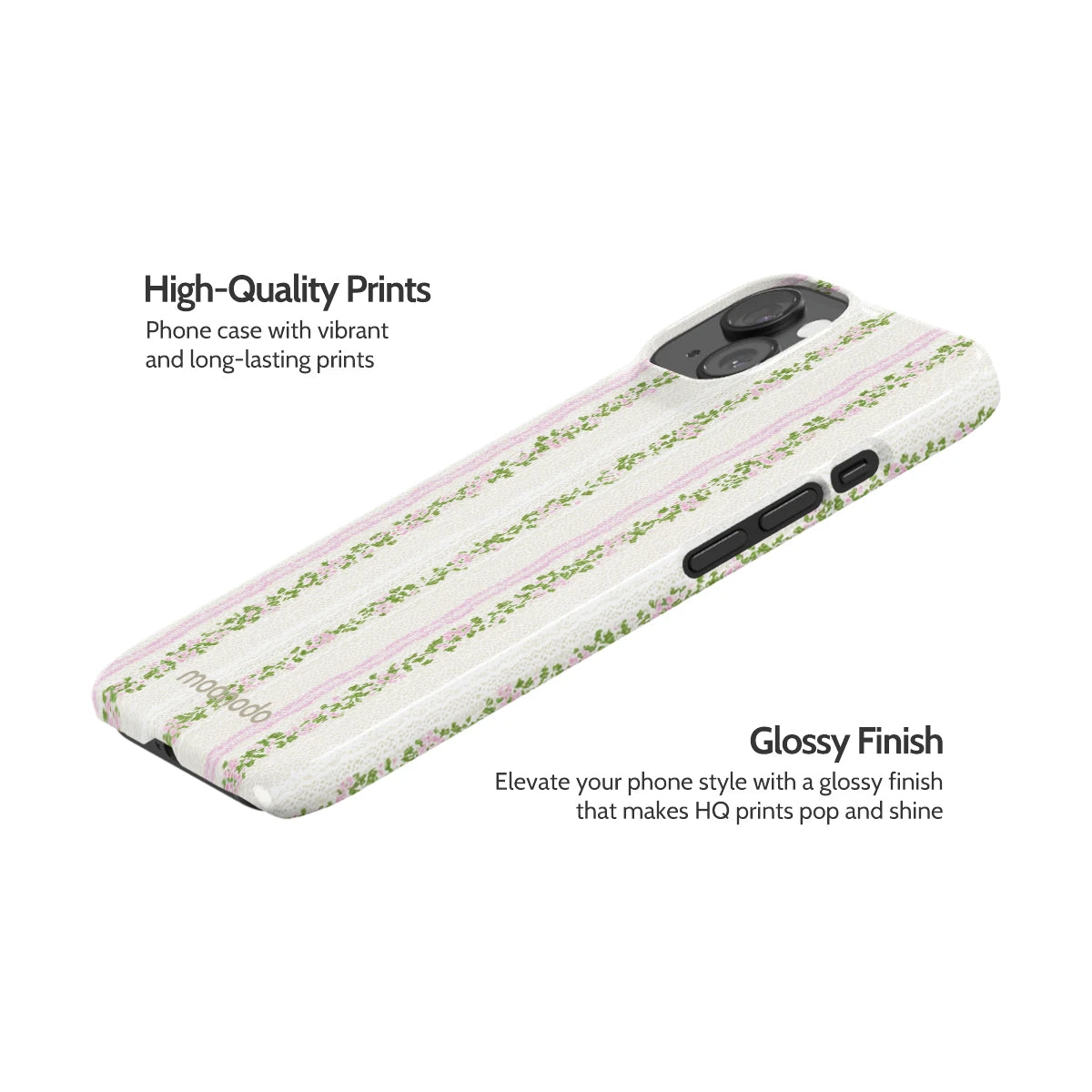Rosewater Reverie - iPhone 15 Case