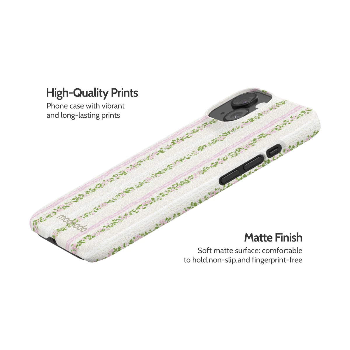 Rosewater Reverie - iPhone 15 Case